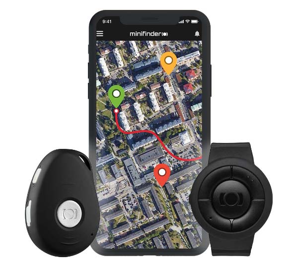 Mobilt trygghetslarm från MiniFinder